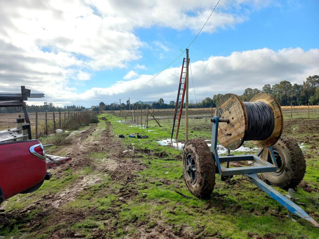 Trabajo eléctrico en terreno 24